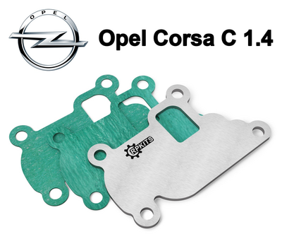 Заглушка клапана EGR Opel Corsa C 1.4 2003-2009