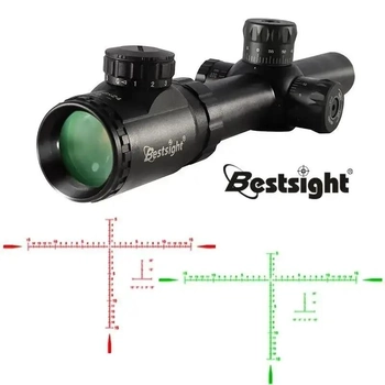 Снайперський оптичний приціл Bestsight 2.5-8x24 на АК АР