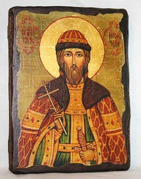 Икона Игорь святой (на дереве) 170*230 мм