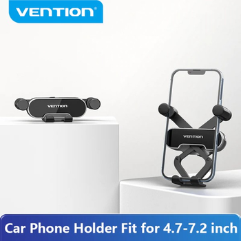 Автотримач для телефону Vention 3-x контактний KCEH0 (6922794764651)