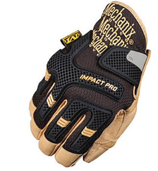 Тактические перчатки Mechanix Wear CG Impact Pro XS