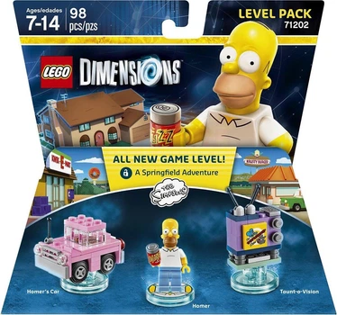 Lego Dimensions The Simpson Level Pack