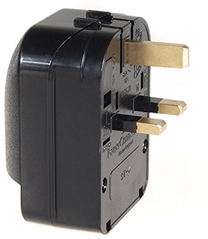 Adapter podróżny Maclean MCE70 UK - UK Black (5902211100263)