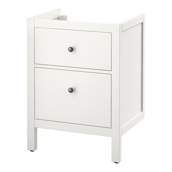 Шкаф для раковины с 2 ящ IKEA ХЕМНЭС, белый, 60x47x83 см, 502.176.67