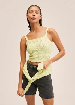 В'язаний топ Mango 27095798XLG розмір XL