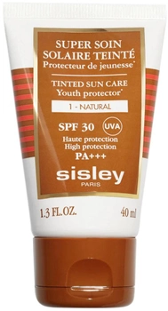 Krem do twarzy Sisley Super Soin Solaire Tinted Sun Care SPF30 ochronny koloryzujący 01 Natural 40 ml (3473311682215)