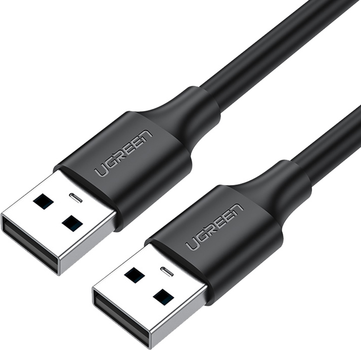 Kabel Ugreen US102 USB 2.0 0.5 m Black (6957303813087)