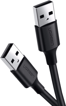 Kabel Ugreen US102 USB 2.0 0.5 m Black (6957303813087)