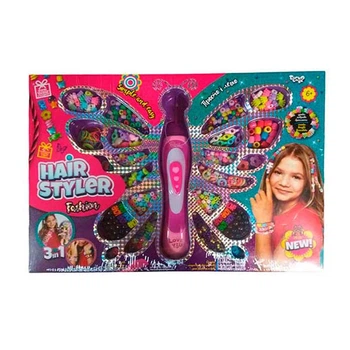 Набор для создания причесок Danko Toys Парикмахер Hair Styler. Fashion с аксессуарами HS-01-01