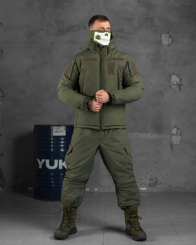 Зимовий водовідштовхувальний тактичний костюм drummer oliva Вт7575 XL