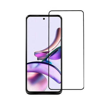 Захисне скло для MOTO G72 Full Glue (0.3 мм, 2.5D, чорне) ЛЮКС 65635