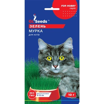 Семена Зелень для кошки Мурка GL Seeds 10г (For Hobby891)