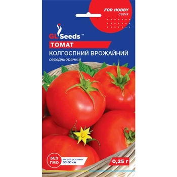 Семена Томат Колхозный урожайный GL Seeds 0.25г (For Hobby575)