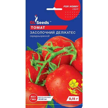 Семена Томат Засолочный деликатес GL Seeds 0.15г (For Hobby555)