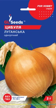 Насіння Цибуля ріпчаста Луганська GL Seeds 2г (For Hobby213)