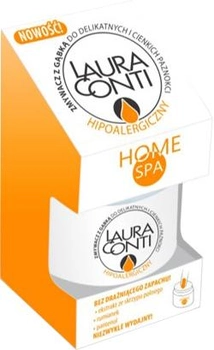 Рідина для зняття лаку LAURA CONTI Home Spa з губкою 50 мл (5907573419442)