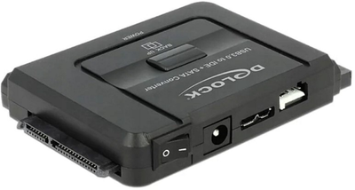 Адаптер Delock USB Type-A - SATA/IDE 40 pin/IDE 44 pin Black (4043619614868)