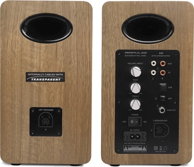 System akustyczny Edifier AirPulse A80 Brown 2.0 100 W Bluetooth (A80 walnut)