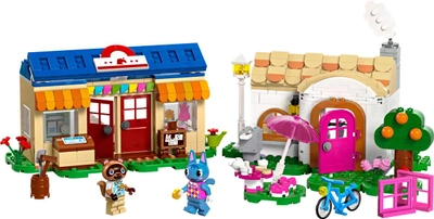 Zestaw klocków Lego Animal Crossing Cranny Nook\'s i dom Rosie 535 elementów (77050)