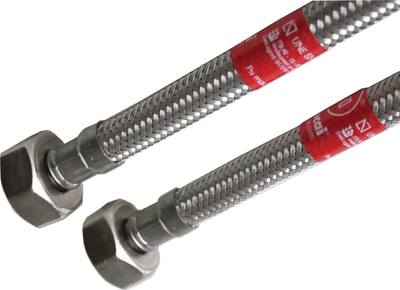 Шланг Tucai 0.8 м, 1/2"х1/2" ВВ (HG-1212-800) нерж.