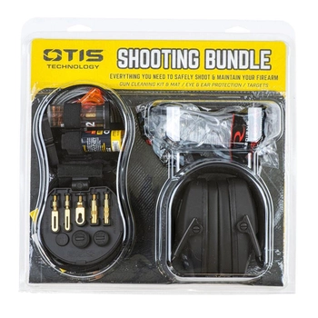 Набір для стрільби й чищення зброї Otis Shooting Bundle