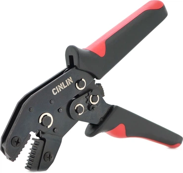 Инструмент обжимной Voltronic SN-02WF для обжимки клемм, 0.14-2.5 мм² Black-Red (YT23273)