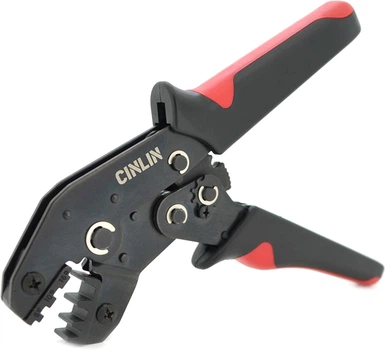 Инструмент обжимной Voltronic SN-16WF для обжимки клемм, 6-16 мм² Black-Red (YT23275)