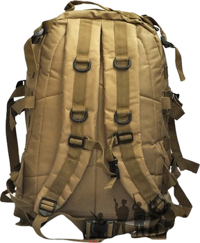 Тактичний рюкзак ESDY 3D 30 л Койот (11939765)
