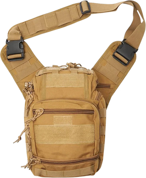 Тактична сумка ESDY з кобурою 15 л Койот (11939759)