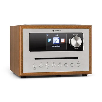 Радио-интернет Auna Silver Star CD Cube (10033003)