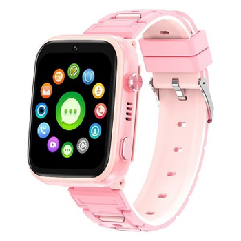 Детские Наручные смарт-часы XO H130 4G GPS Pink Smart watch Розовый