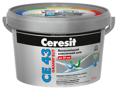 Фуга Ceresit CE 43 Grand'elit 2 кг (багма)