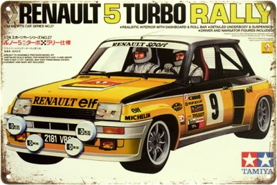 Металева табличка "Renault Sport R5 Turbo Rallye" (ms-104095)
