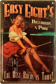Металлическая табличка "Легкая Восьмерка" (ms-104120)
