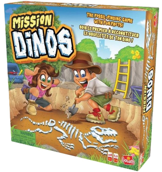 Настільна гра Goliath Mission Dinos (8720077296695)
