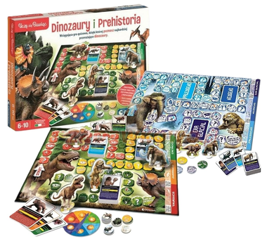 Настільна гра Clementoni Динозаври та передісторія (8005125508044)