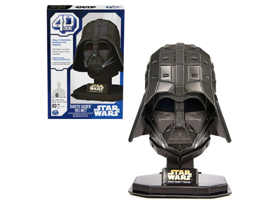 4D Puzzle Spin Master Darth Vader Helmet 83 elementy (0681147013360)
