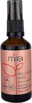 Olej do ciała Mira naturalny nierafnowany z pestek malin 50 ml (5907480771541)
