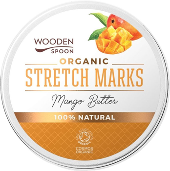 Masło do ciała Wooden Spoon Organic Stretch Marks przeciw rozstępom 100 ml (3800233687484)