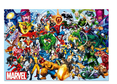 Puzzle Educa Marvel Heroes 1000 elementów (8412668151932)