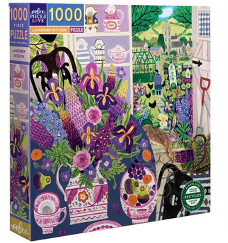 Puzzle EeBoo Lavender Kitchen 1000 elementów (0689196514623)
