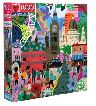 Puzzle EeBoo London Life 1000 elementów (0689196510762)