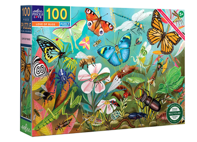 Puzzle EeBoo Garden Sanctuary 100 elementów (0689196514777)