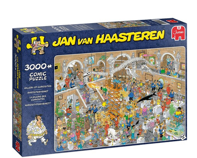 Puzzle Jumbo Jan van Haasteren Gallery of Curiosities 3000 elementów (8710126200315)