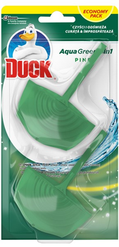 Podwójna zawieszka do toalet Duck Aqua Green 4 w 1 2x40 g (5000204016550)