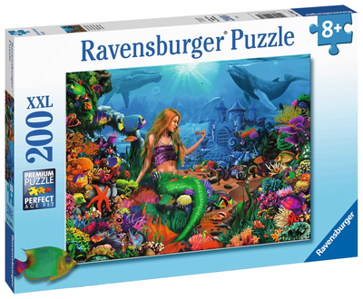 Puzzle Ravensburger Mermaid Queen 200 elementów (4005556129874)