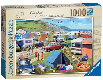 Puzzle Ravensburger Camping and Caravanning 1000 elementów (4005556167630)