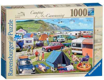 Пазл Ravensburger Camping and Caravanning 1000 елементів (4005556167630)