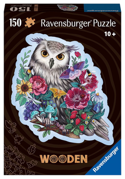 Puzzle drewniane Ravensburger Owl 150 elementów (4005556175116)