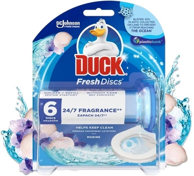 Żelowe krążki Duck Fresh Discs Marine 6 szt (5000204965926)